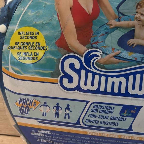 Swimways Baby Float with Sun Canopy - Picture 2 of 4